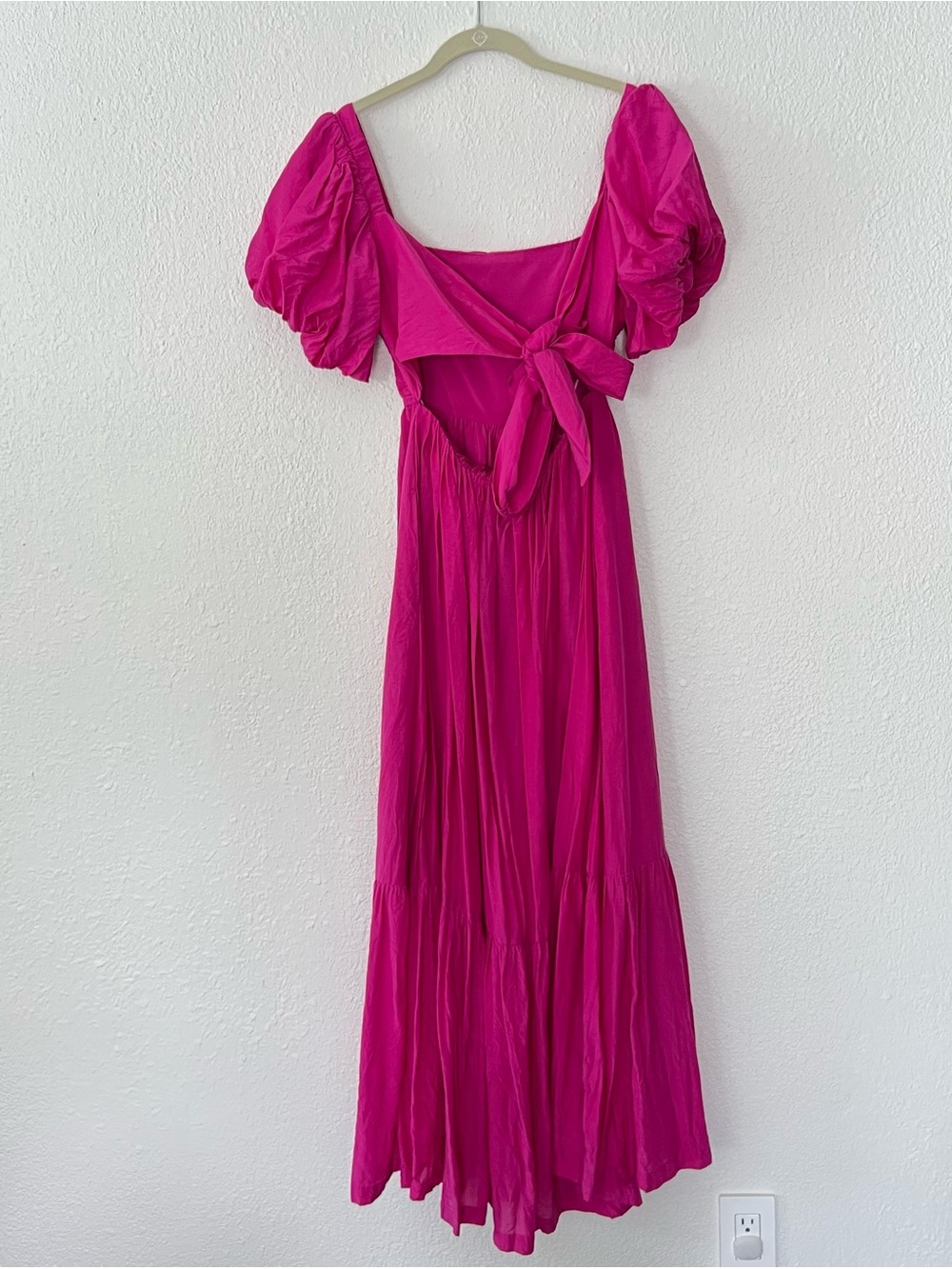 Abercrombie & Fitch Emerson Drama Bow-Back Maxi Dress - Picture 5 of 7